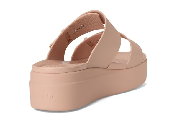 Crocs Brooklyn Buckle Low Wedges Crocs Brooklyn Buckle Low Wedges