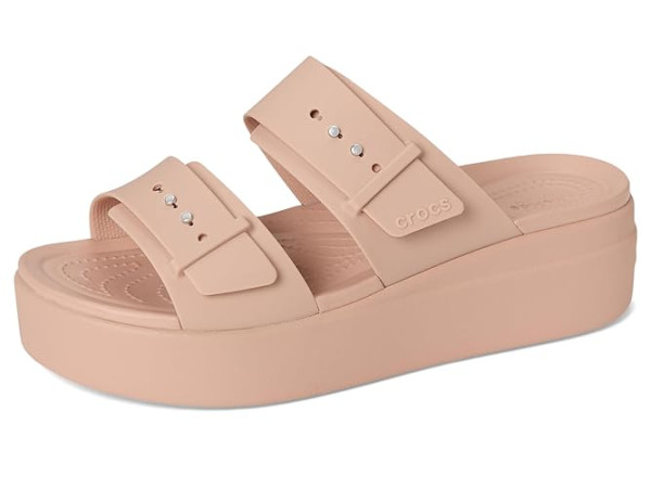 Crocs Brooklyn Buckle Low Wedges Crocs Brooklyn Buckle Low Wedges