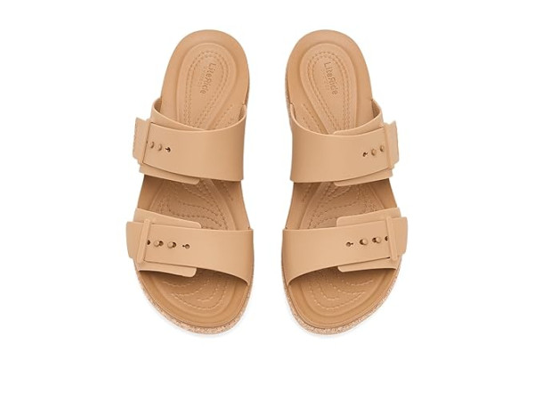 Crocs Brooklyn Buckle Low Wedge