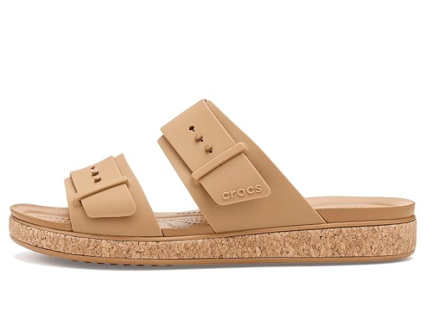 Crocs Brooklyn Buckle Low Wedge
