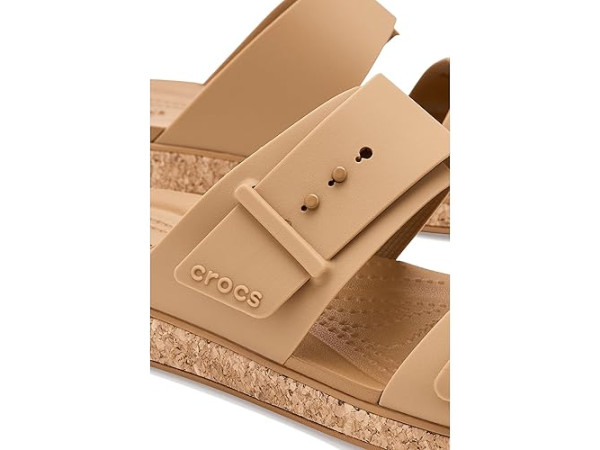Crocs Brooklyn Buckle Low Wedge