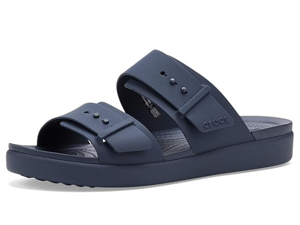 Crocs Brooklyn Buckle Low Wedge