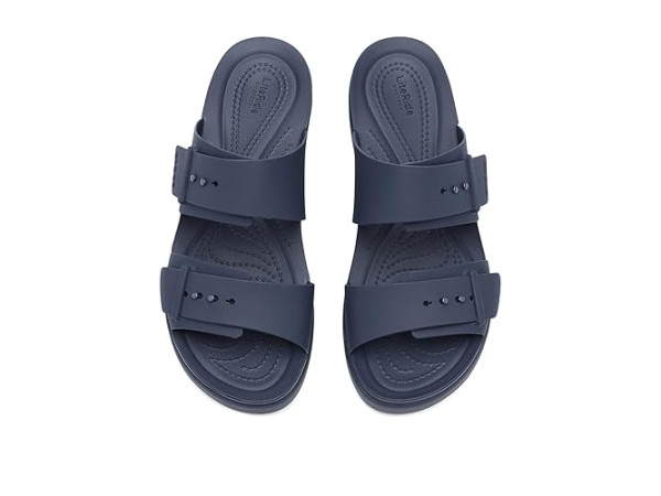 Crocs Brooklyn Buckle Low Wedge Crocs Brooklyn Buckle Low Wedge