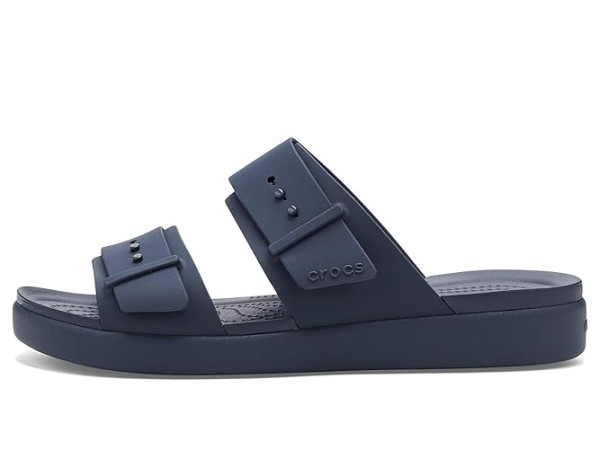 Crocs Brooklyn Buckle Low Wedge Crocs Brooklyn Buckle Low Wedge
