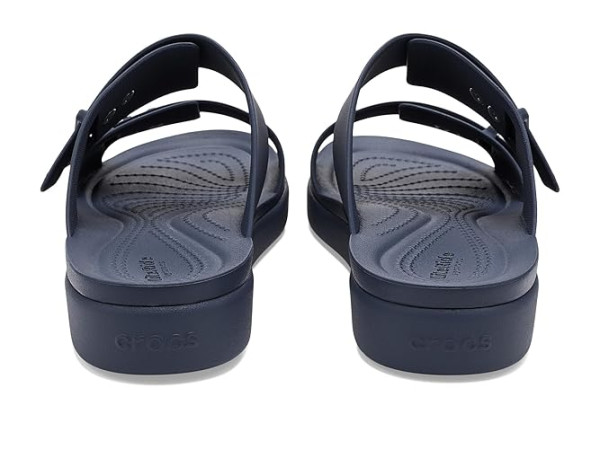 Crocs Brooklyn Buckle Low Wedge Crocs Brooklyn Buckle Low Wedge