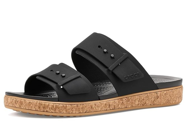 Crocs Brooklyn Buckle Low Wedge