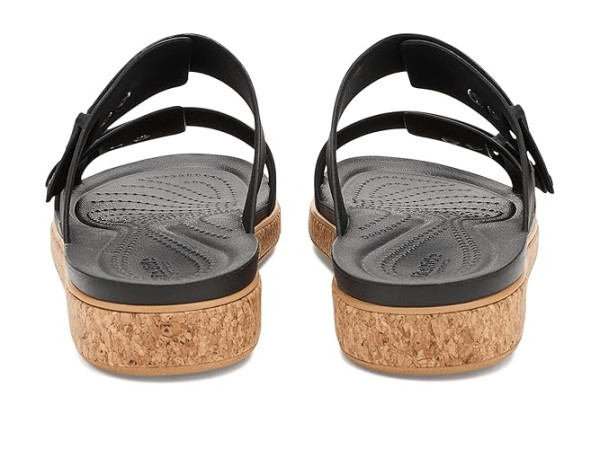 Crocs Brooklyn Buckle Low Wedge Crocs Brooklyn Buckle Low Wedge
