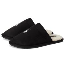 Black/Cream 1 Polo Ralph Lauren Klarence Scuff Slipper