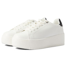 White/Black Steve Madden Rockaway Sneaker