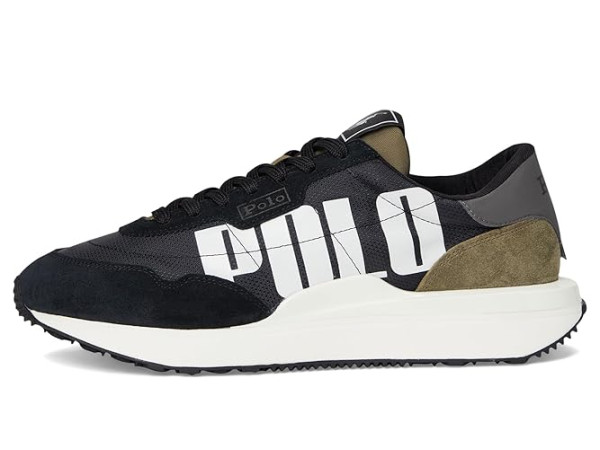 Polo Ralph Lauren Suede Nylon-Train 89 Pp-Sneakers-Low Top Lace