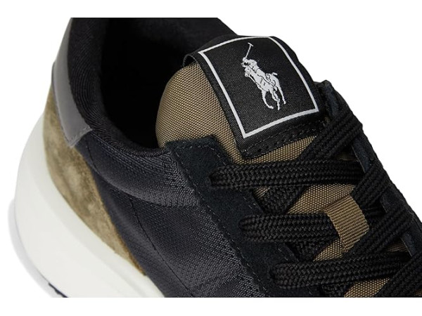 Polo Ralph Lauren Suede Nylon-Train 89 Pp-Sneakers-Low Top Lace