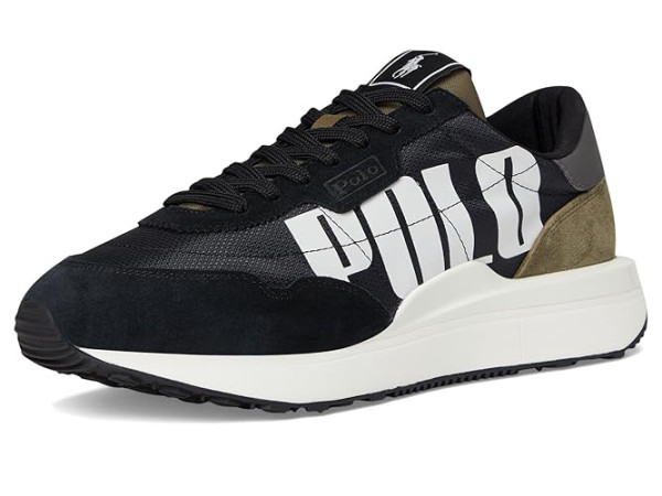 Polo Ralph Lauren Suede Nylon-Train 89 Pp-Sneakers-Low Top Lace