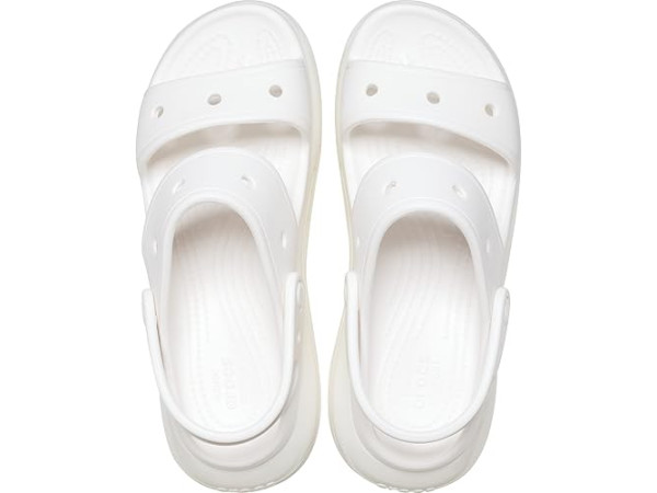 Crocs Classic Mega Crush Platform Sandals Wedge