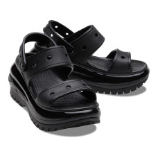 Crocs Classic Mega Crush Platform Sandals Wedge
