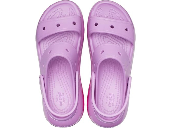 Crocs Classic Mega Crush Platform Sandals Wedge Crocs Classic Mega Crush Platform Sandals Wedge