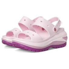 Crocs Classic Mega Crush Platform Sandals Wedge