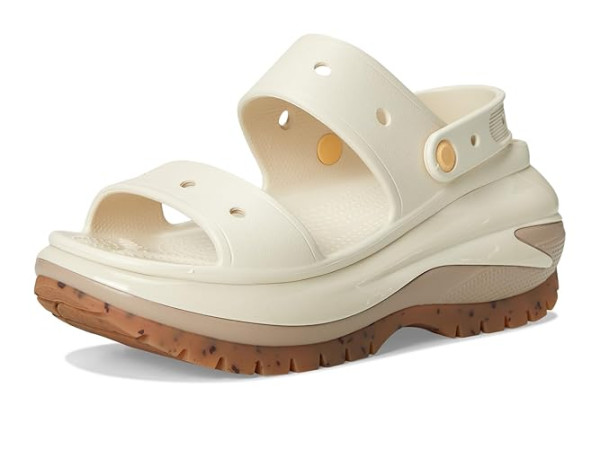 Crocs Classic Mega Crush Platform Sandals Wedge