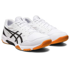 White/Pure Silver ASICS GEL-Rocket Volleyball Shoe