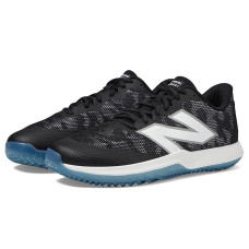 Black/Optic White 1 New Balance FuelCell 4040v7 Turf Trainer Baseball Cleats