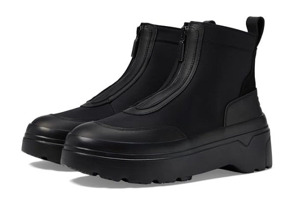 Hunter Explorer Ankle Zip Flatform Boot