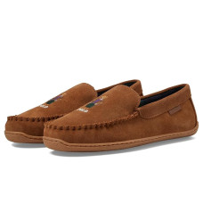 Polo Ralph Lauren Brenan Maddison Bear Suede Moccasin Slipper