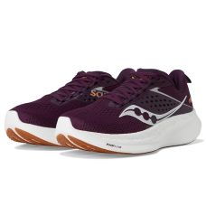 Plum/White Saucony Ride 17