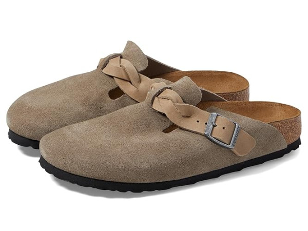 Birkenstock Boston Braid - Suede