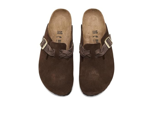 Birkenstock Boston Braid Clog- Suede Birkenstock Boston Braid Clog- Suede