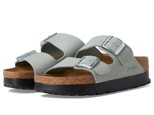 Birkenstock Arizona Platform Sandal - Nubuck