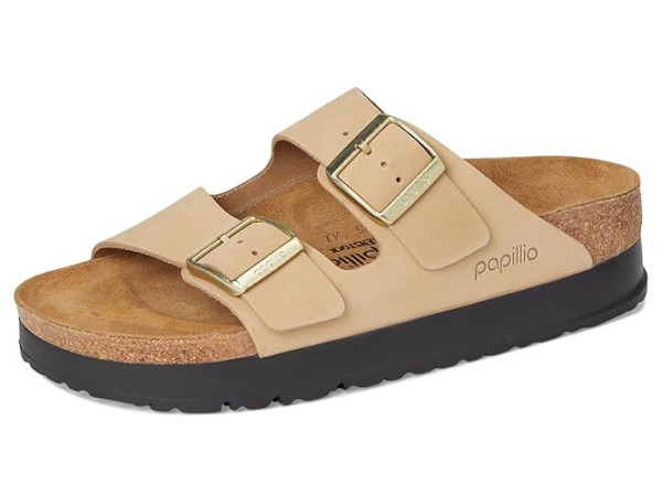 Birkenstock Arizona Platform Sandal - Nubuck