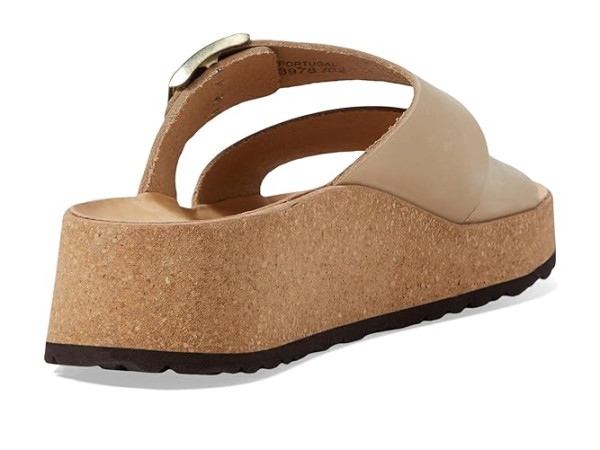 Birkenstock Almina Platform Sandal - Nubuck Birkenstock Almina Platform Sandal - Nubuck