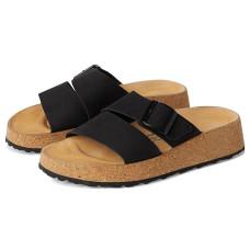 Birkenstock Almina Platform Sandal - Nubuck