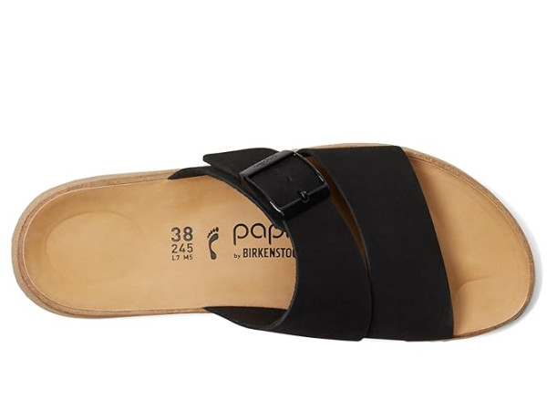 Birkenstock Almina Platform Sandal - Nubuck Birkenstock Almina Platform Sandal - Nubuck