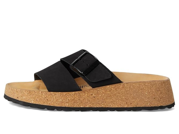 Birkenstock Almina Platform Sandal - Nubuck Birkenstock Almina Platform Sandal - Nubuck