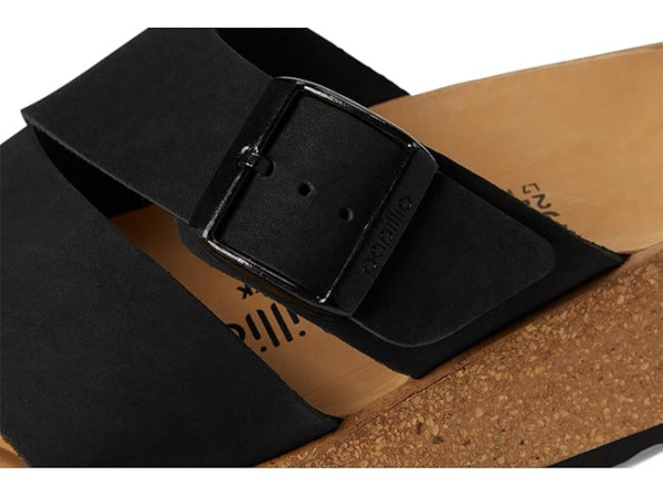 Birkenstock Almina Platform Sandal - Nubuck Birkenstock Almina Platform Sandal - Nubuck