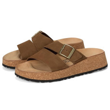 Birkenstock Almina Platform Sandal - Nubuck
