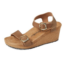 Birkenstock Soley Wedge Sandal - Leather