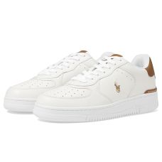 Polo Ralph Lauren Tumbled Leather-Masters Crt-Sneakers-Low Top Lace