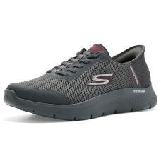 Dark Gray SKECHERS Performance Go Walk Flex - Hands Up Hands Free Slip-Ins