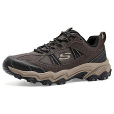 Brown SKECHERS Stamina AT Upper Stitch