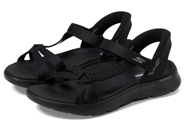 SKECHERS GO WALK Flex Sandals - Illuminate Hands Free Slip-Ins