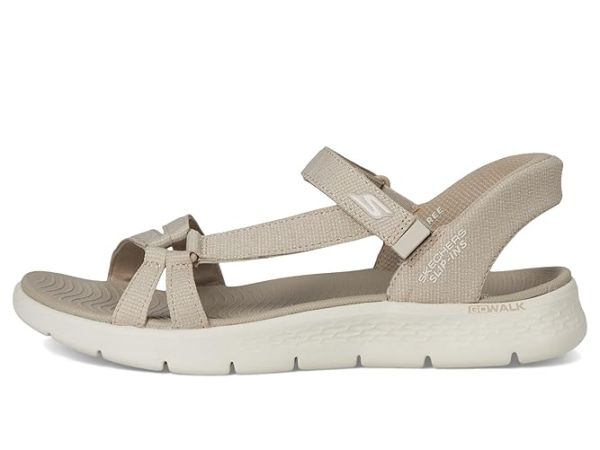 SKECHERS GO WALK Flex Sandals - Illuminate Hands Free Slip-Ins