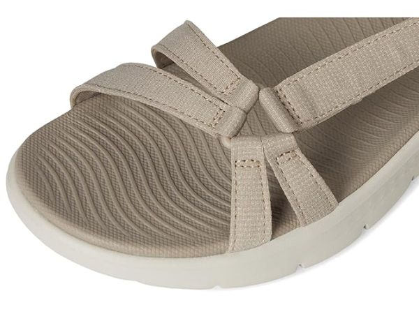 SKECHERS GO WALK Flex Sandals - Illuminate Hands Free Slip-Ins
