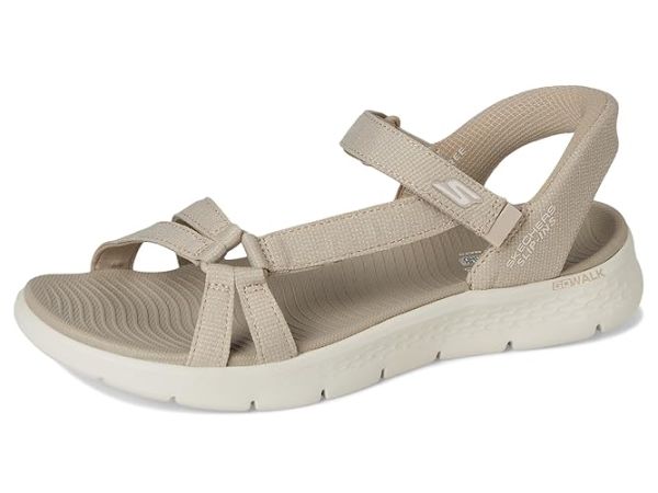 SKECHERS GO WALK Flex Sandals - Illuminate Hands Free Slip-Ins