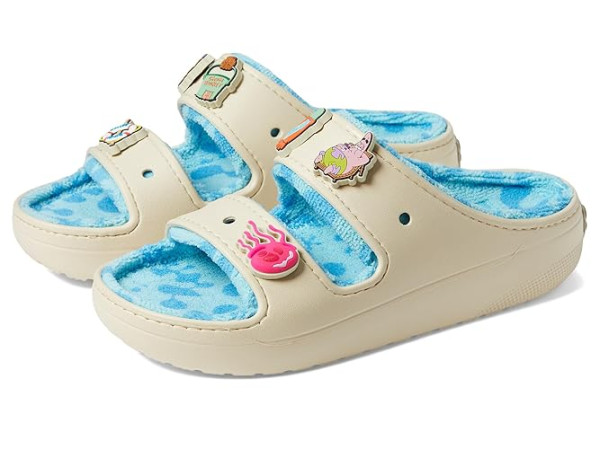 Crocs Spongebob Squarepants Cozzzy Terry Sandal
