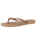 Havaianas Slim Square Logo Metallic Flip-Flop