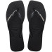 Havaianas Slim Square Logo Metallic Flip-Flop