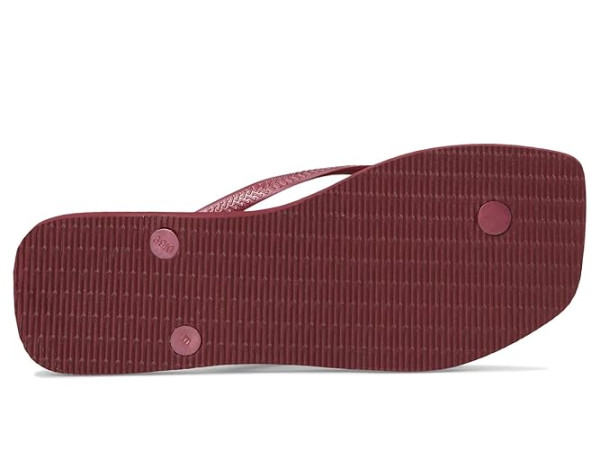 Havaianas Slim Square Logo Metallic Flip-Flop