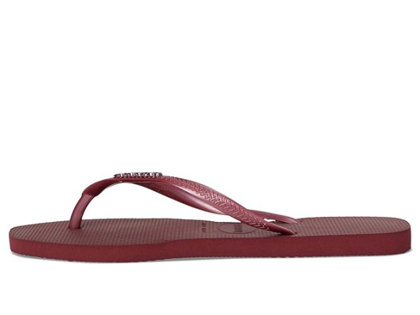 Havaianas Slim Square Logo Metallic Flip-Flop