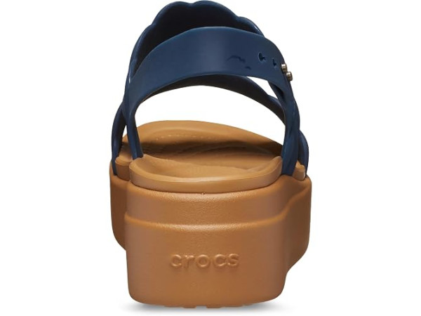 Crocs Brooklyn Woven Low Wedge Sandals